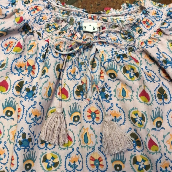 Ivy Jane blushing color boho top sz M/L - Picture 4 of 10